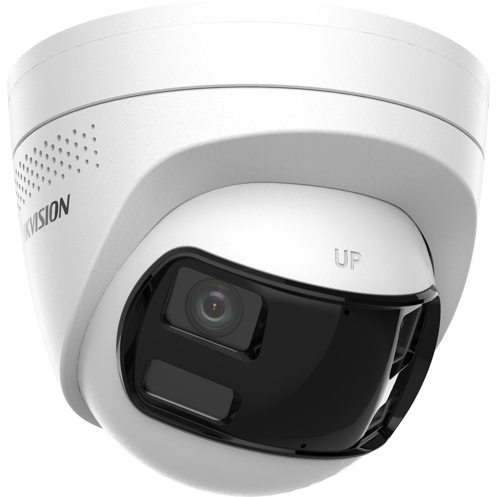 Cámara de red de turbina fija de luz híbrida inteligente de gran angular de doble lente de 6MP DS-2CD1363G2P-LIUF/S(L)(RB)