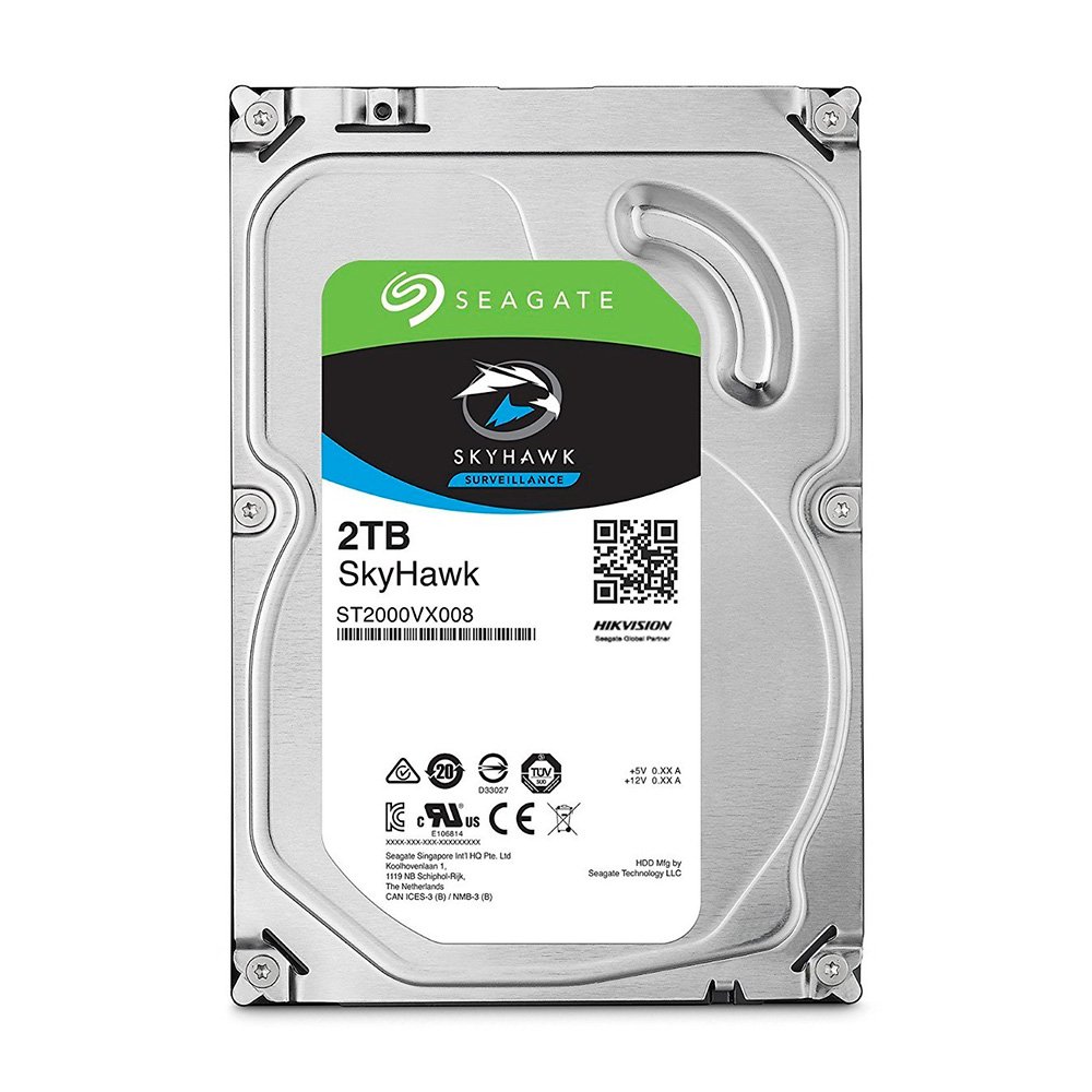 Seagate Skyhawnk Disco Duro Video Vigilancia 2TB HDD ST2000VX003-520